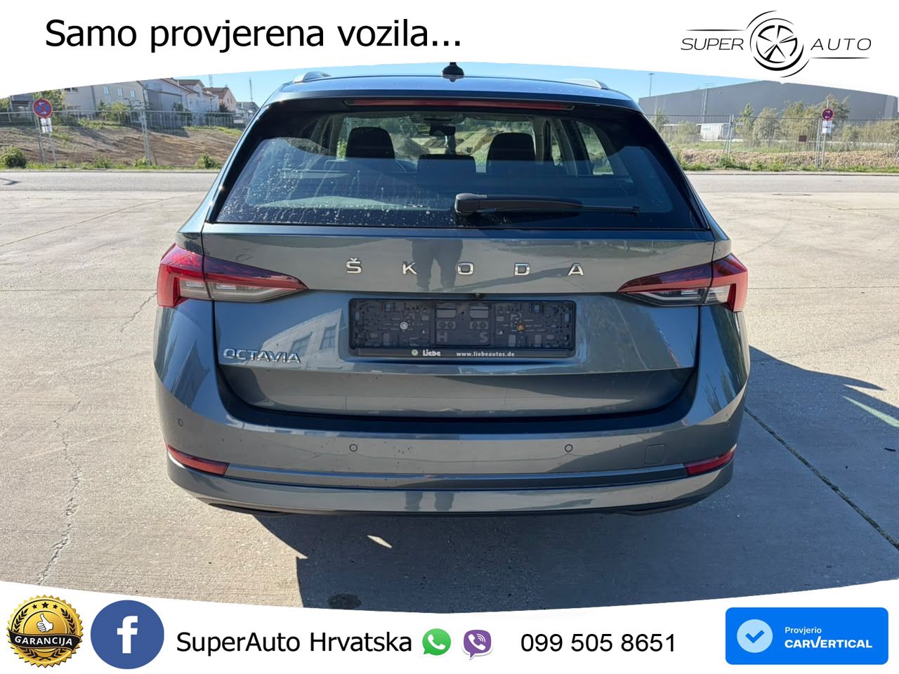 Škoda Octavia Combi 2.0 TDI (150 KS) DSG LED+GR SJED+ACC