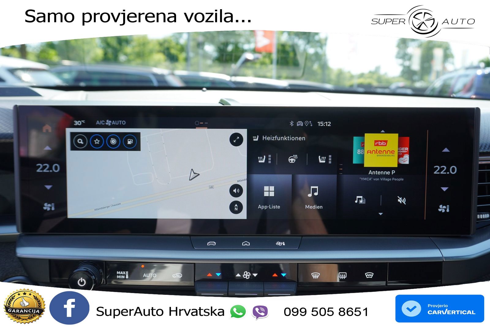 Opel Grandland 1.2 Turbo (145 KS) Hybrid eDCT Ultimate LED+GR SJED+ACC