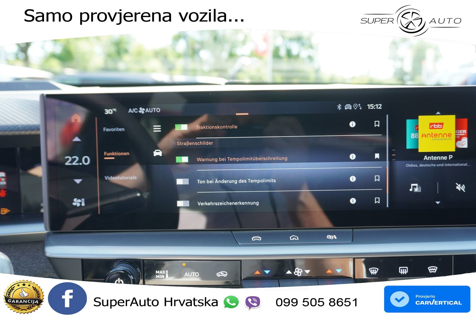 Opel Grandland 1.2 Turbo (145 KS) Hybrid eDCT Ultimate LED+GR SJED+ACC