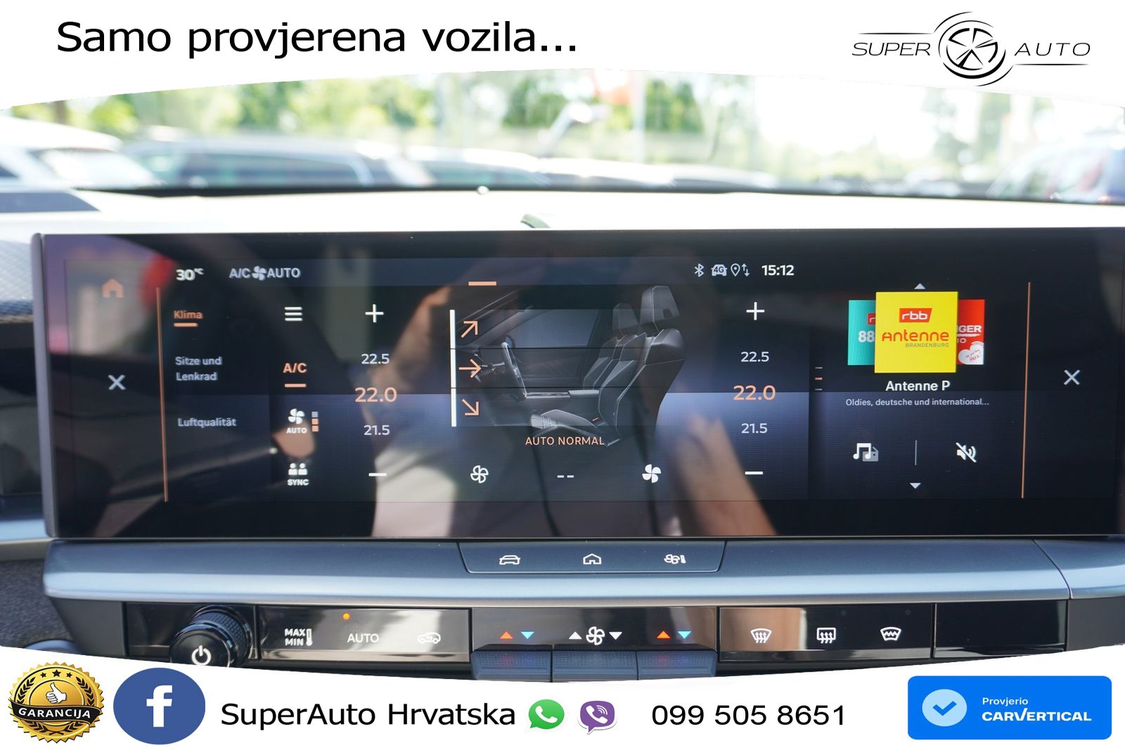 Opel Grandland 1.2 Turbo (145 KS) Hybrid eDCT Ultimate LED+GR SJED+ACC