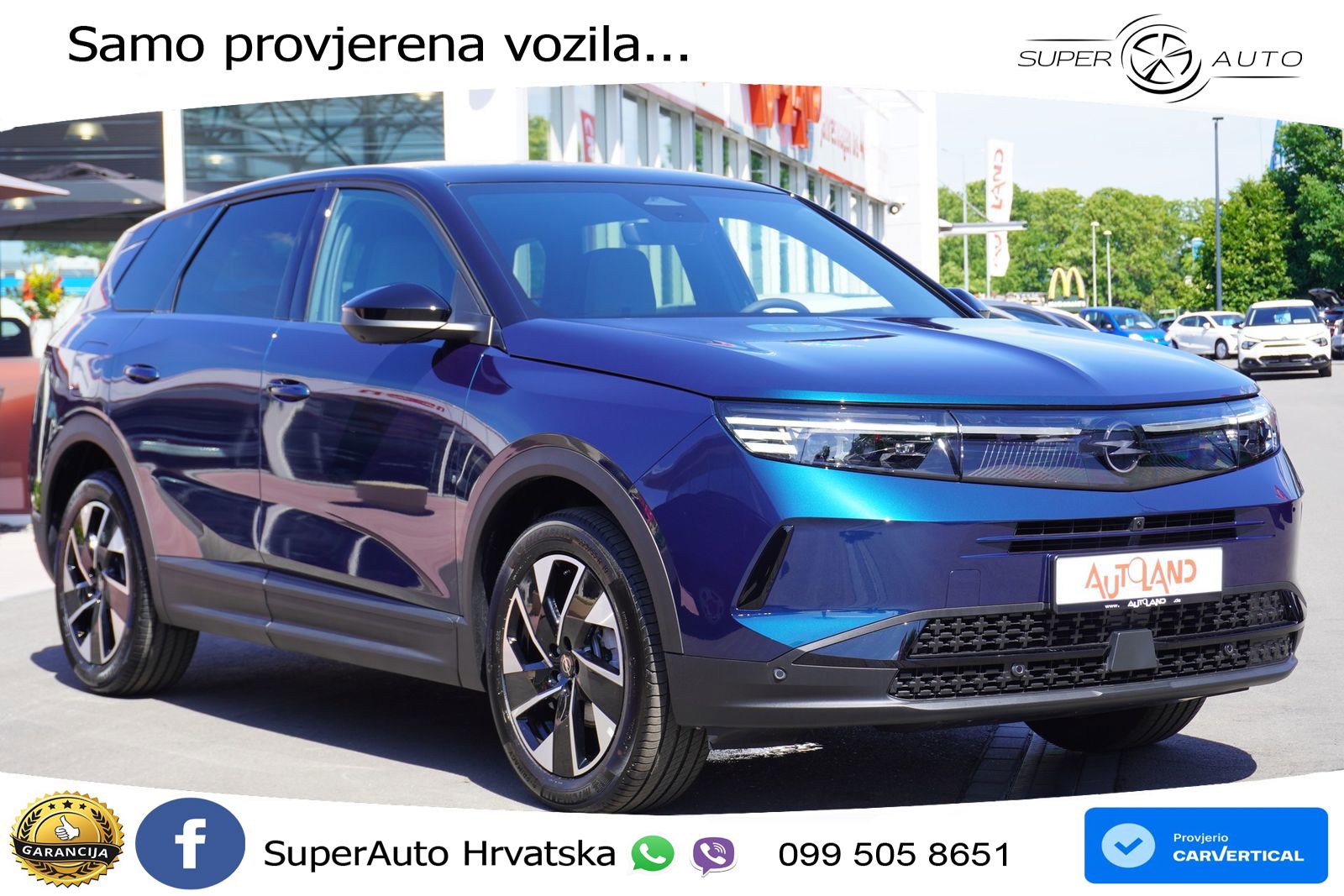 Opel Grandland 1.2 Turbo (145 KS) Hybrid eDCT Ultimate LED+GR SJED+ACC