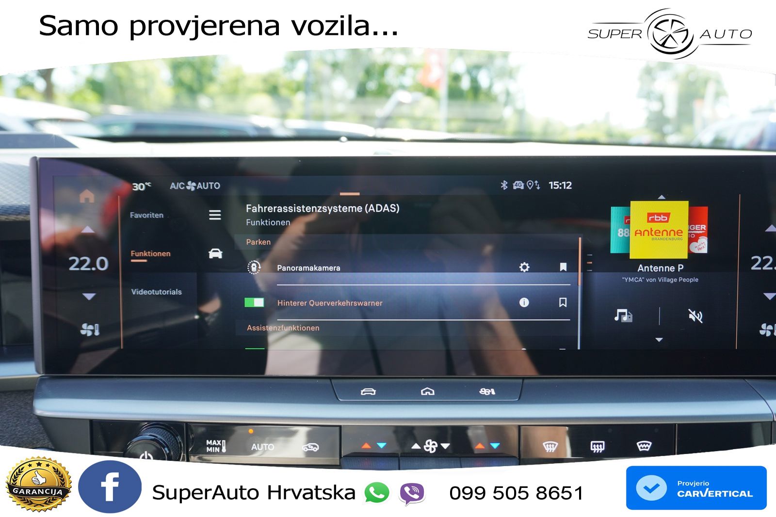Opel Grandland 1.2 Turbo (145 KS) Hybrid eDCT Ultimate LED+GR SJED+ACC