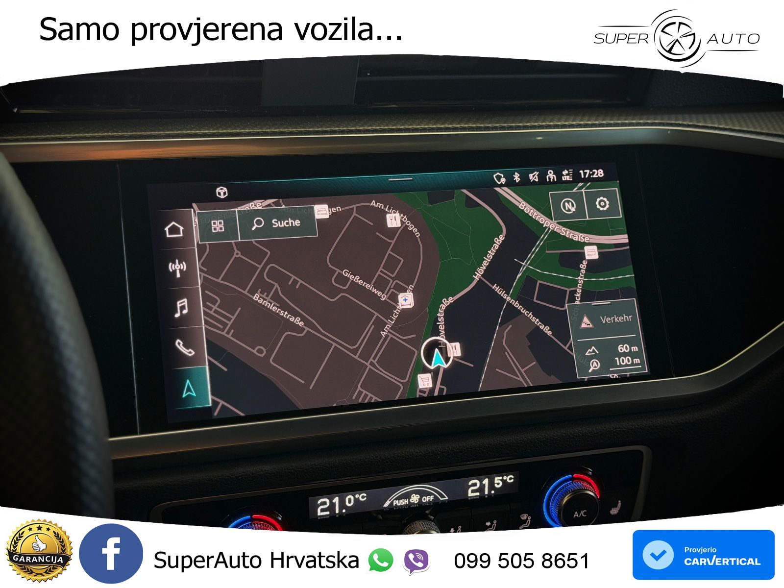 Audi Q3 Sportback 40 TDI (200 KS) quattro S tronic S line LED+GR SJED+ACC
