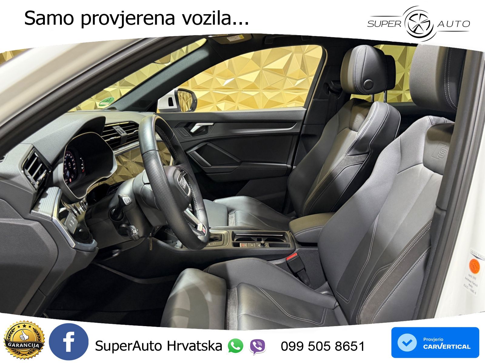 Audi Q3 Sportback 40 TDI (200 KS) quattro S tronic S line LED+GR SJED+ACC