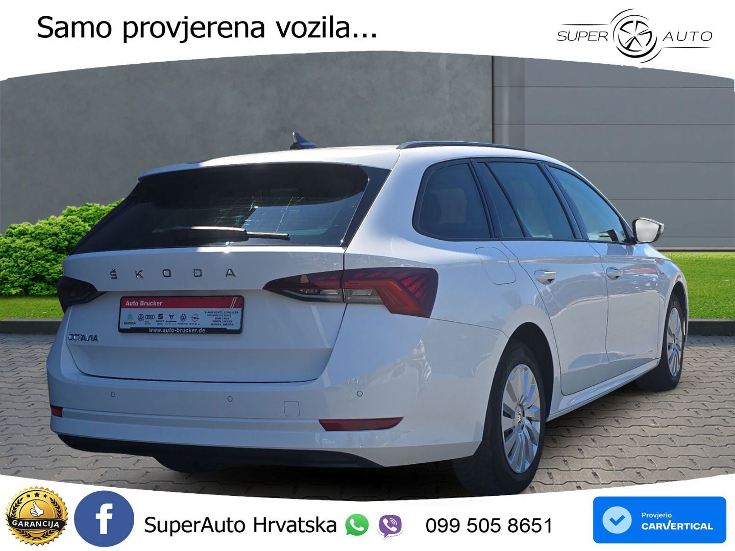 Škoda Octavia Combi 2.0 TDI (150 KS) DSG LED+GR SJED+ACC