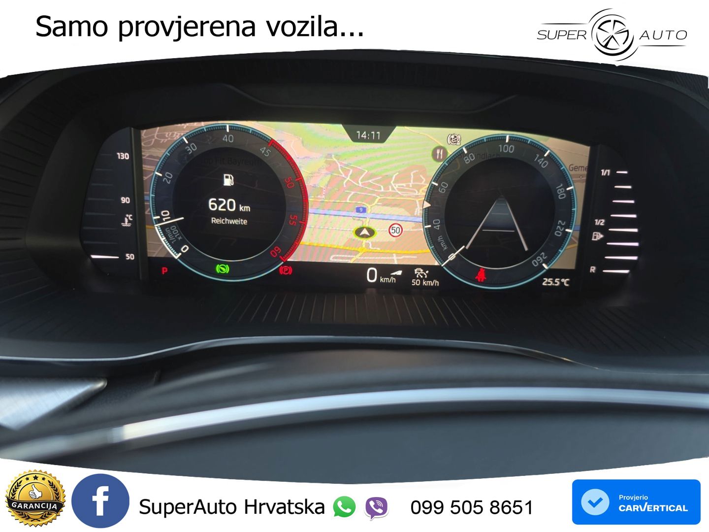 Škoda Octavia Combi 2.0 TDI (150 KS) DSG LED+GR SJED+ACC