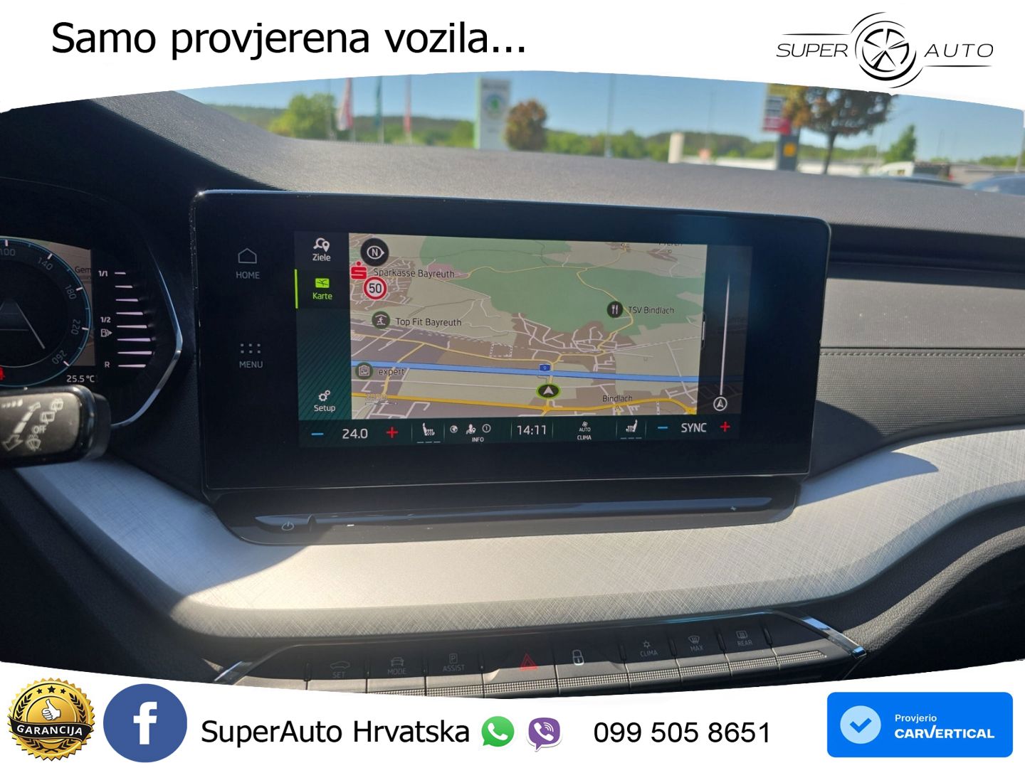 Škoda Octavia Combi 2.0 TDI (150 KS) DSG LED+GR SJED+ACC