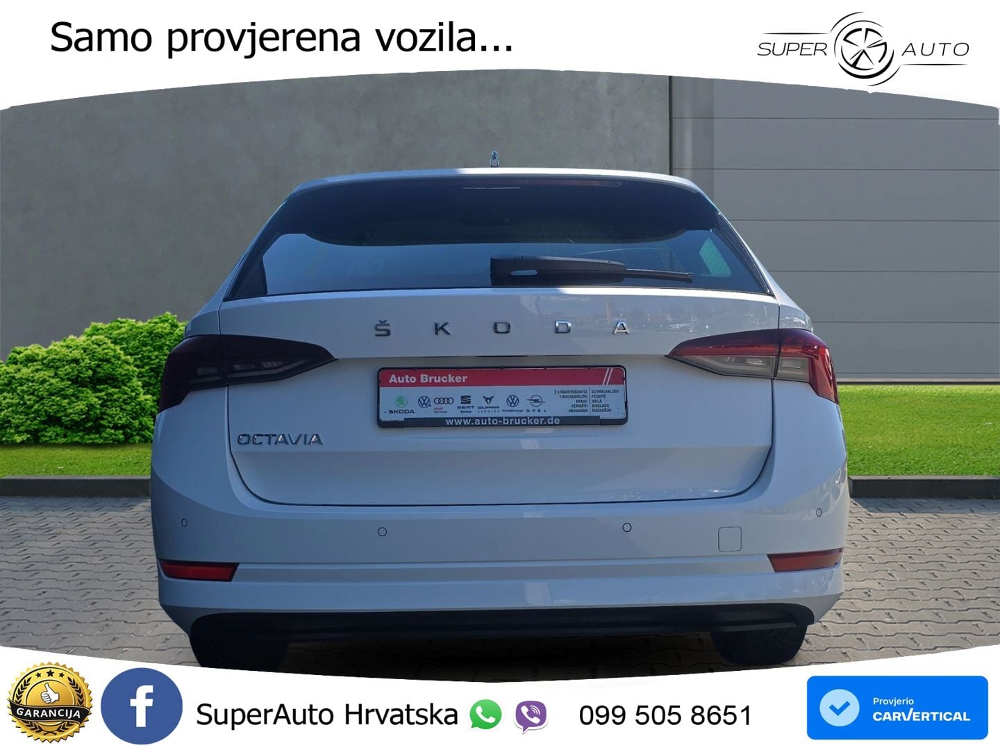 Škoda Octavia Combi 2.0 TDI (150 KS) DSG LED+GR SJED+ACC