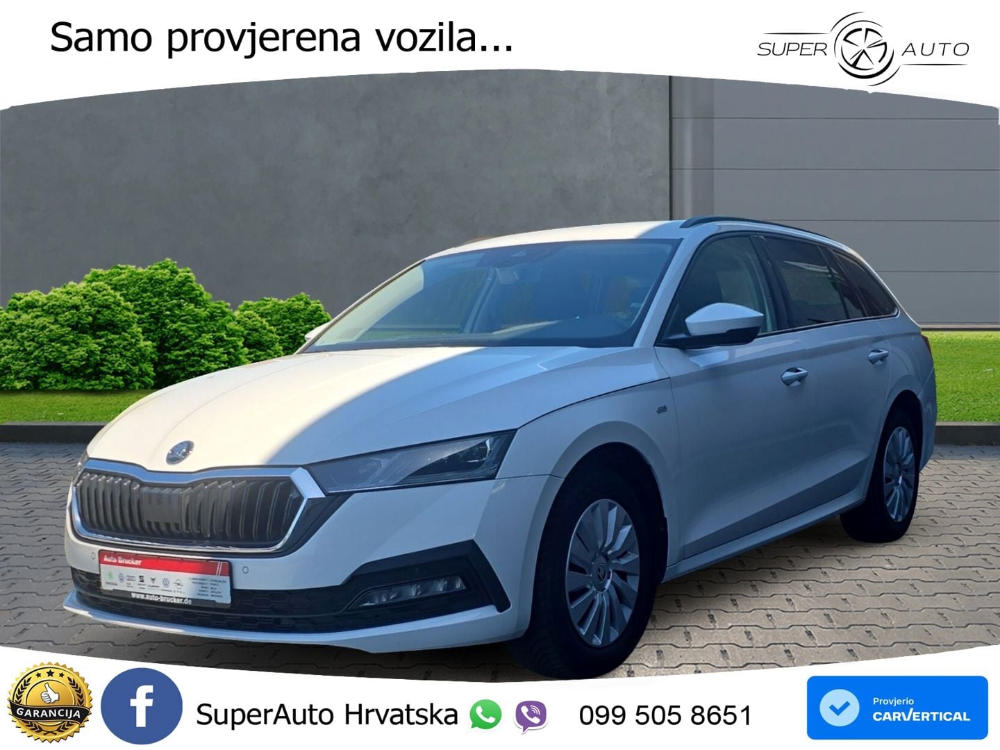 Škoda Octavia Combi 2.0 TDI (150 KS) DSG LED+GR SJED+ACC