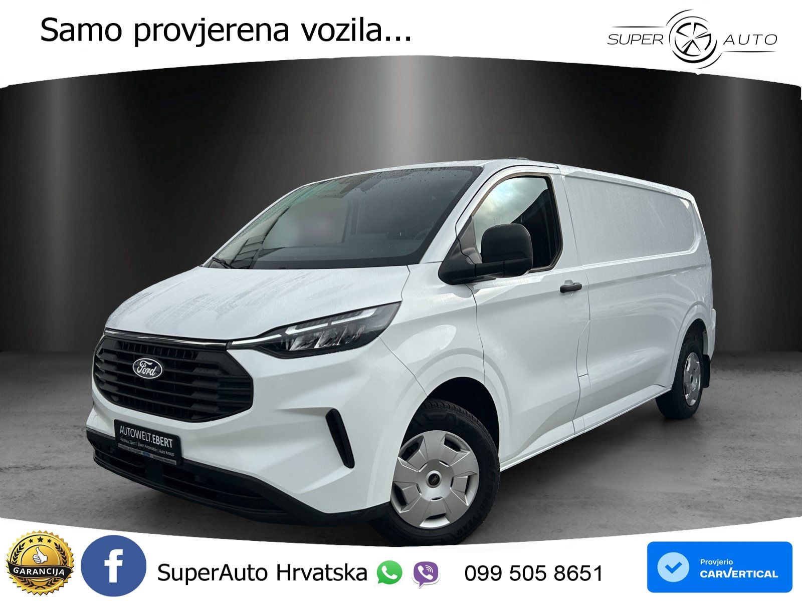 Ford Transit Custom Kasten 320 L2 LED/KAMERA/GRA/NAVI 136 KS