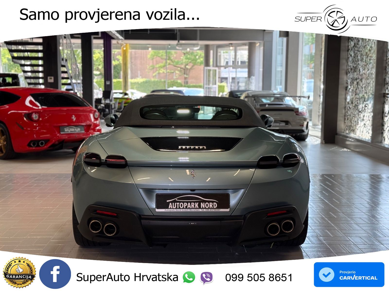 Ferrari Roma Spider 3.9 V8 (620 KS) F1 DCT LED+GR SJED+ACC