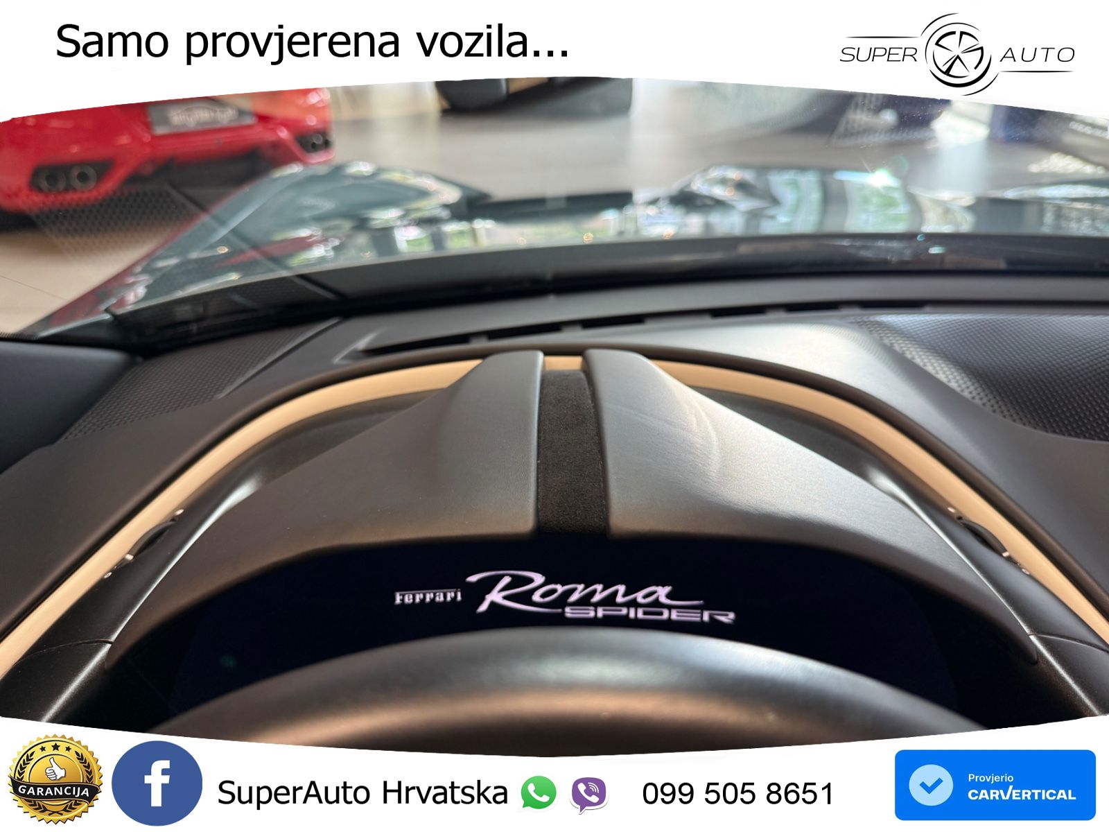 Ferrari Roma Spider 3.9 V8 (620 KS) F1 DCT LED+GR SJED+ACC