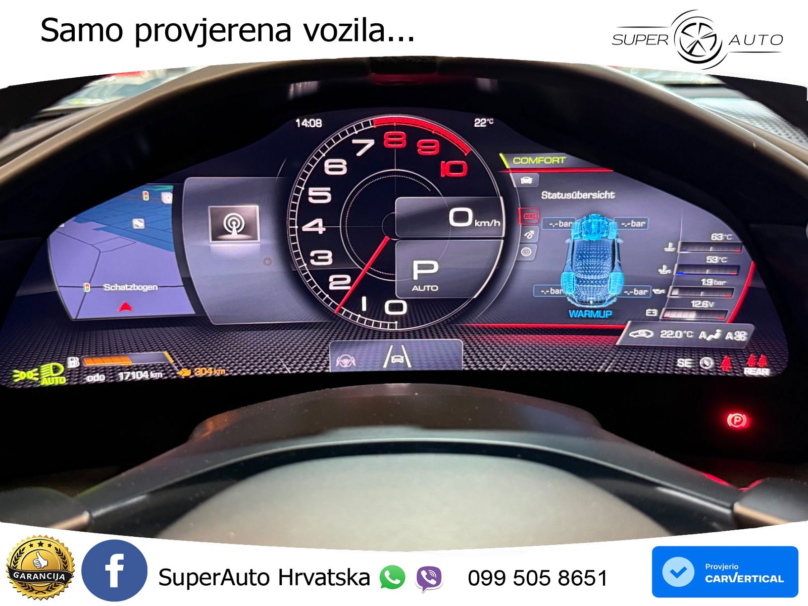 Ferrari Roma Spider 3.9 V8 (620 KS) F1 DCT LED+GR SJED+ACC