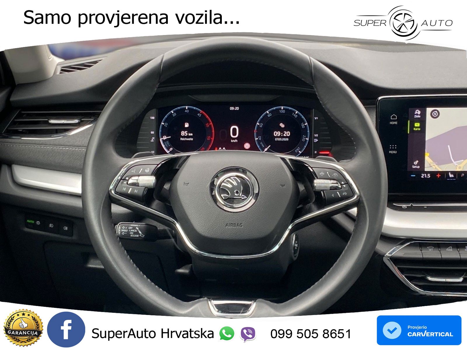 Škoda Octavia Combi 2.0 TDI (150 KS) DSG Selection LED+GR SJED+ACC