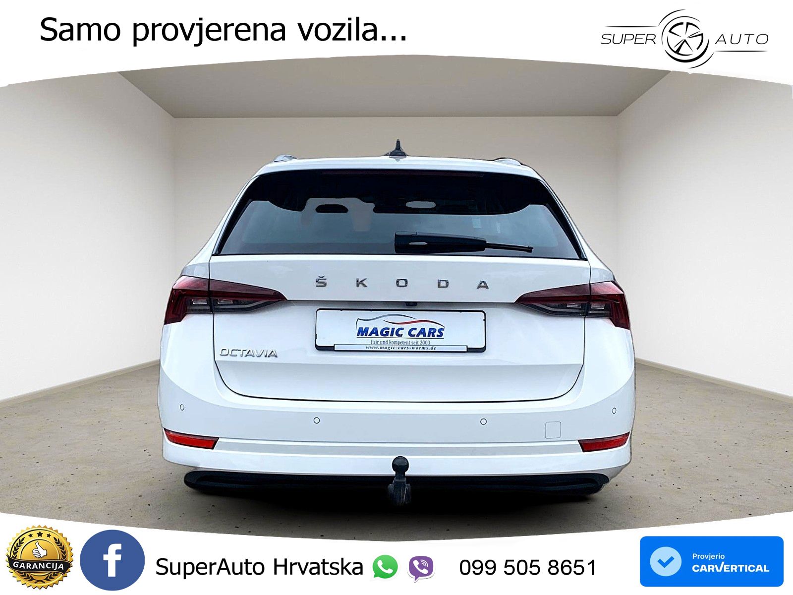 Škoda Octavia Combi 2.0 TDI (150 KS) DSG Selection LED+GR SJED+ACC