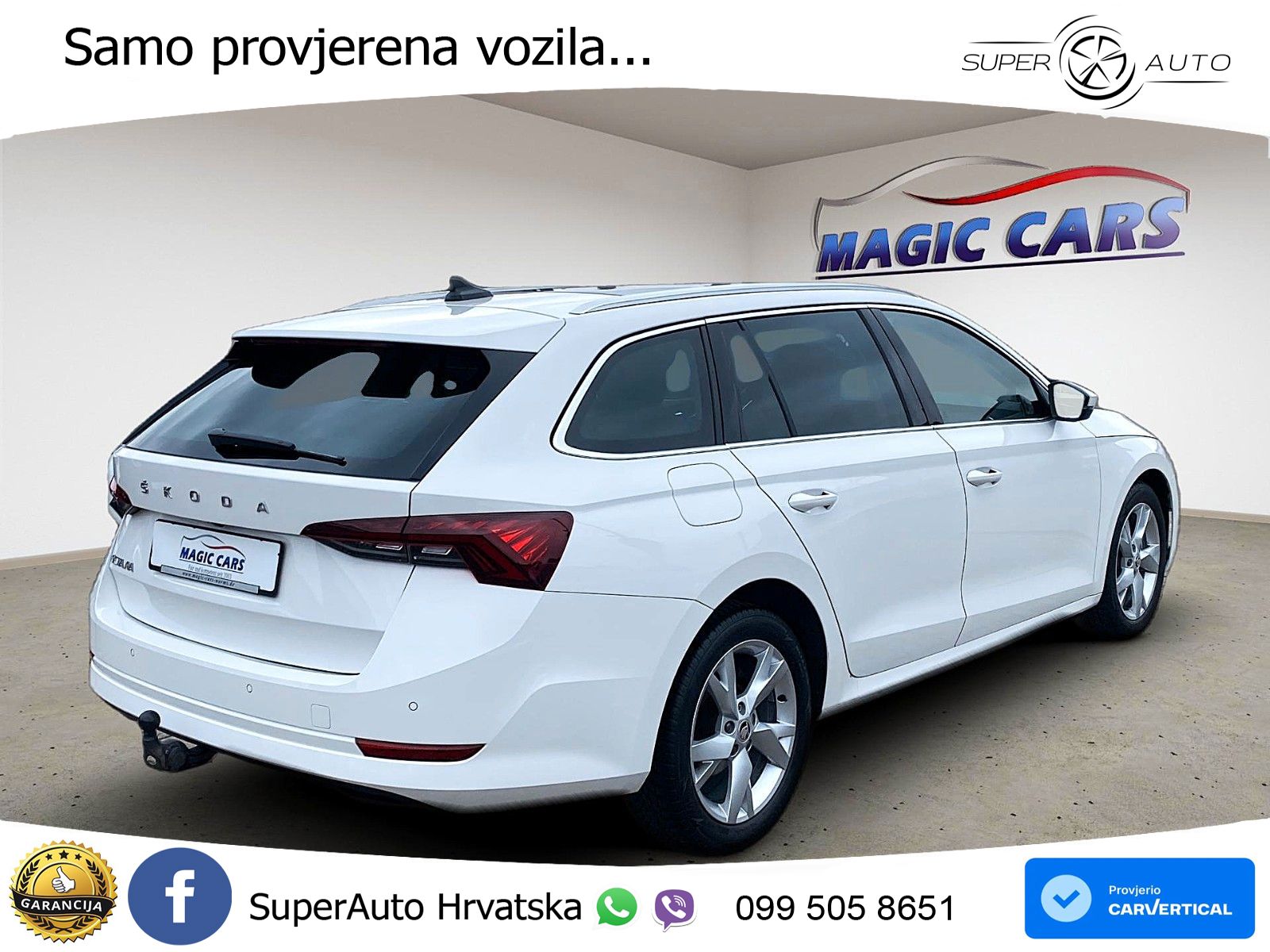 Škoda Octavia Combi 2.0 TDI (150 KS) DSG Selection LED+GR SJED+ACC