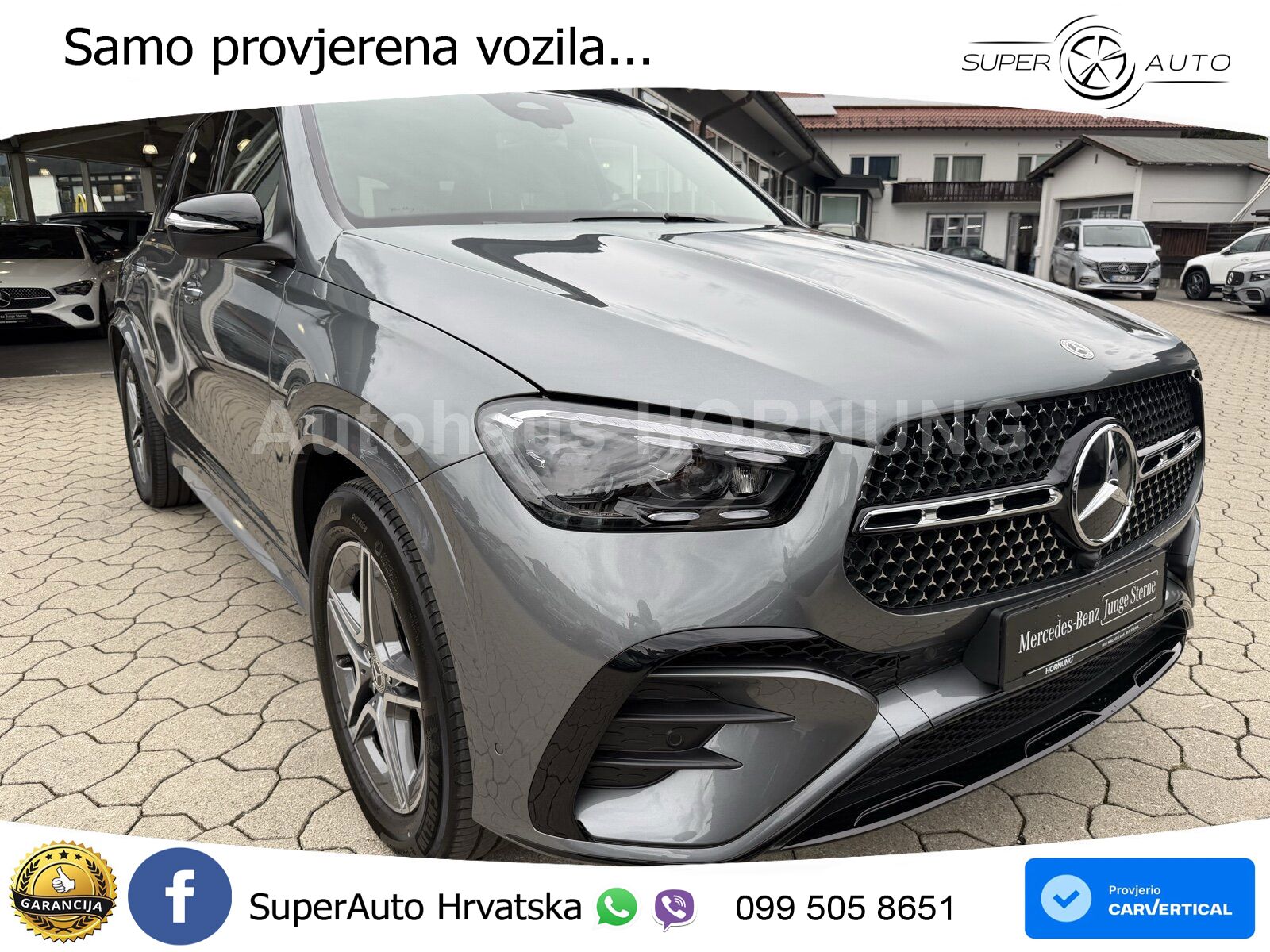 Mercedes GLE 450d (367 KS) EQ Boost 4MATIC 9G-TRONIC AMG LED+GR SJED+ACC
