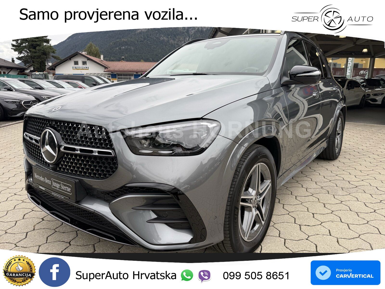 Mercedes GLE 450d (367 KS) EQ Boost 4MATIC 9G-TRONIC AMG LED+GR SJED+ACC