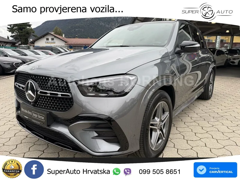 Mercedes GLE 450d (367 KS) EQ Boost 4MATIC 9G-TRONIC AMG LED+GR SJED+ACC