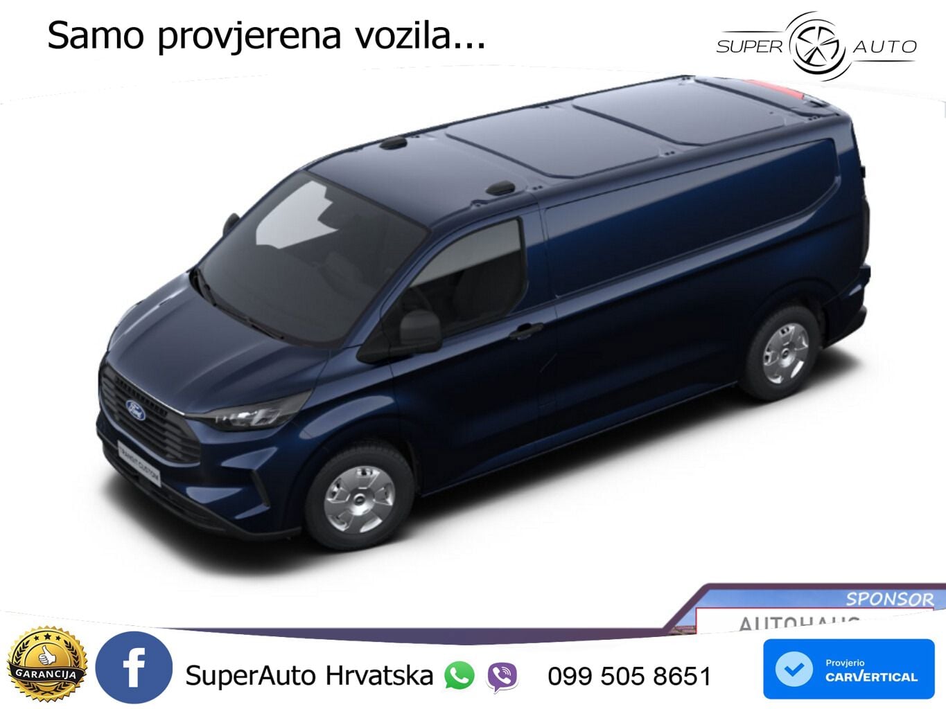 Ford Transit Custom Trend 320L2 SHZ Kam UVP-39%* 150 KS