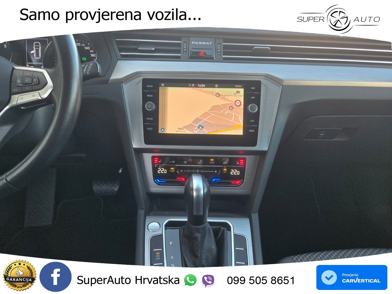 Volkswagen Passat Variant 1.5 TSI (150 KS) DSG ACT LED+GR SJED+ACC