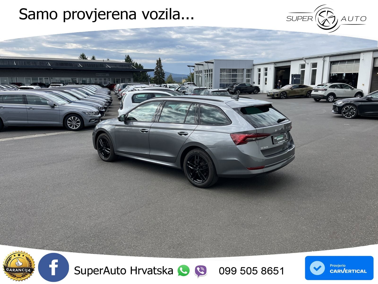 Škoda Octavia Combi 1.5 TSI (150 KS) DSG LED+GR SJED+ACC