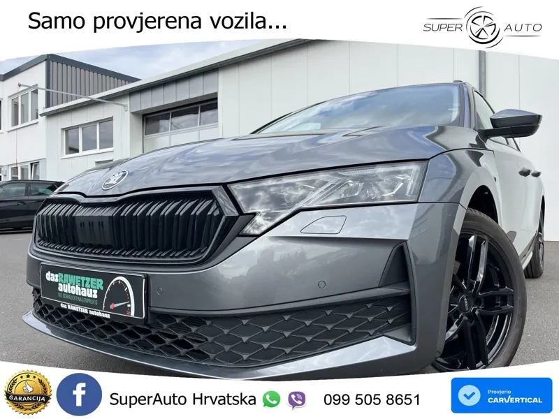 Škoda Octavia Combi 1.5 TSI (150 KS) DSG LED+GR SJED+ACC