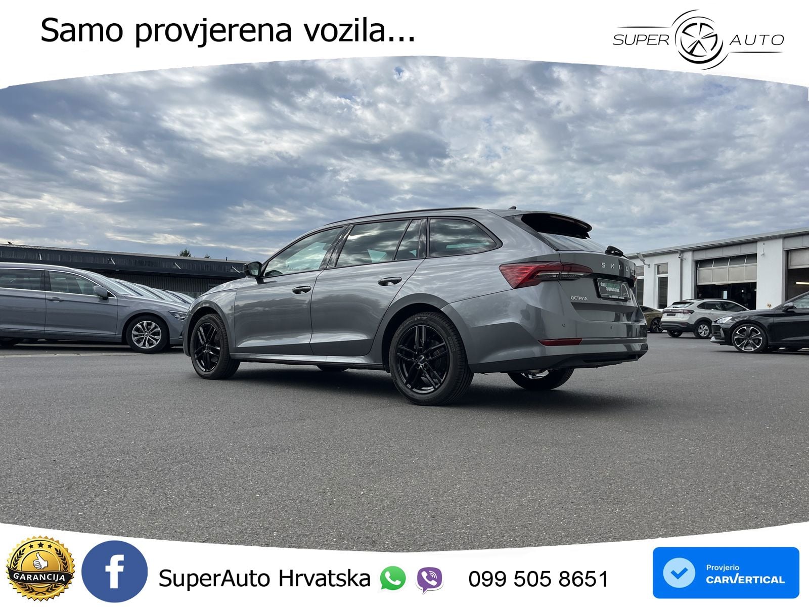 Škoda Octavia Combi 1.5 TSI (150 KS) DSG LED+GR SJED+ACC