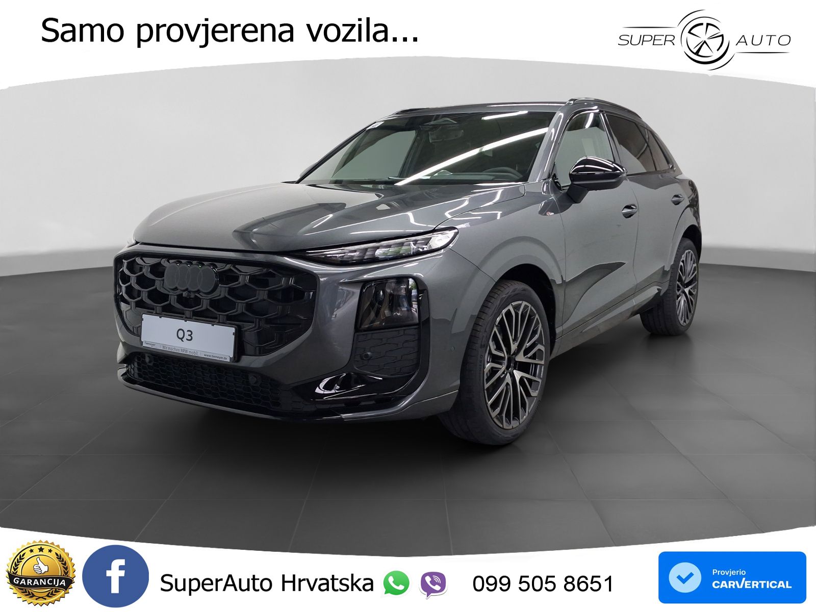 Audi Q3 1.5 TFSI (150 KS) S tronic MATRIX+GR SJED+KAM