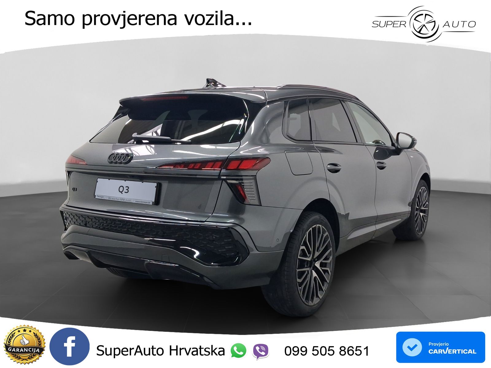 Audi Q3 1.5 TFSI (150 KS) S tronic MATRIX+GR SJED+KAM