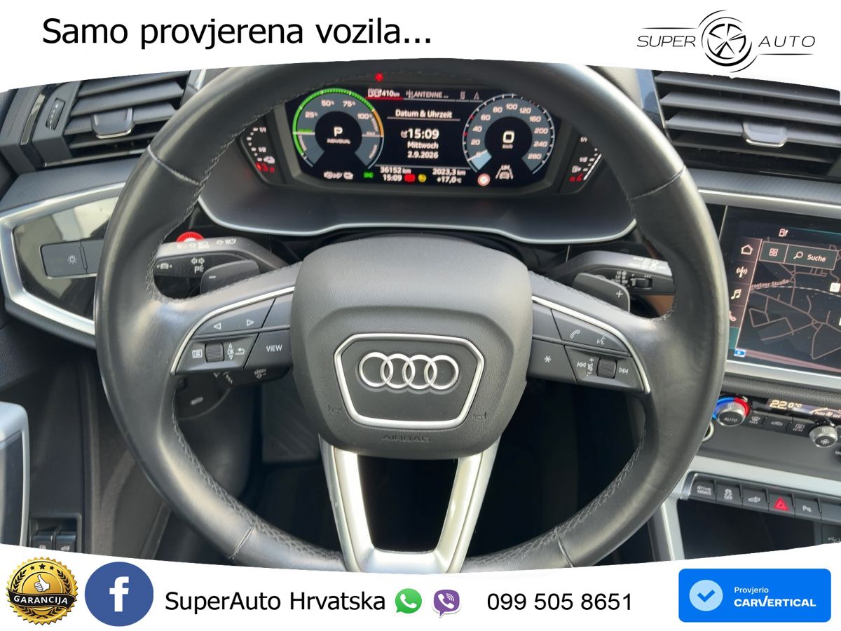Audi Q3 45 TFSIe (245 KS) S tronic S line