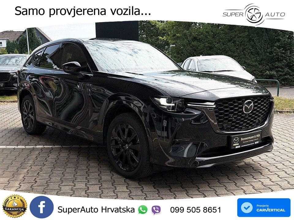 Mazda CX-60 3.3 e-Skyactiv D (254 KS) AWD Automatic LED+GR SJED+ACC