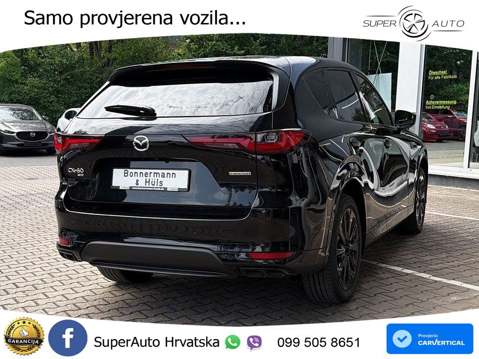 Mazda CX-60 3.3 e-Skyactiv D (254 KS) AWD Automatic LED+GR SJED+ACC