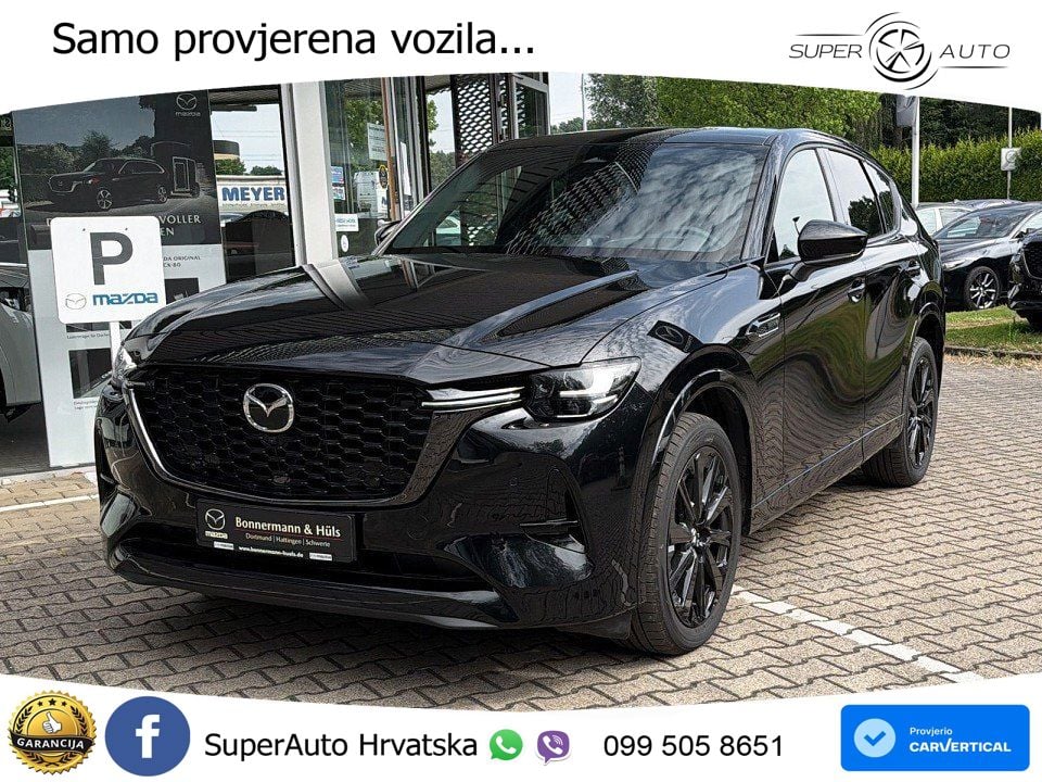 Mazda CX-60 3.3 e-Skyactiv D (254 KS) AWD Automatic LED+GR SJED+ACC
