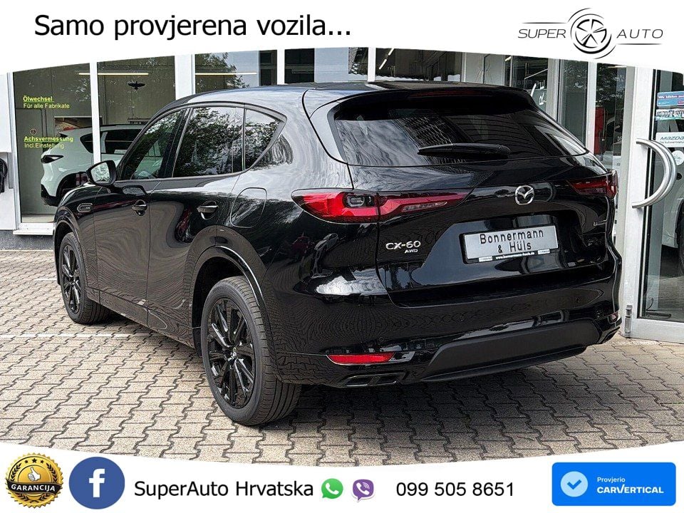 Mazda CX-60 3.3 e-Skyactiv D (254 KS) AWD Automatic LED+GR SJED+ACC