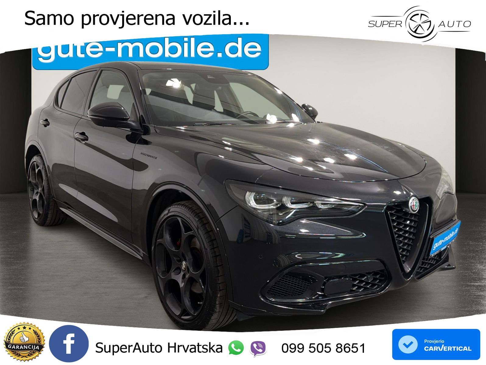 Alfa Romeo Stelvio 2.2 MultiJet II (210 KS) Q4 Automatic LED+GR SJED+ACC