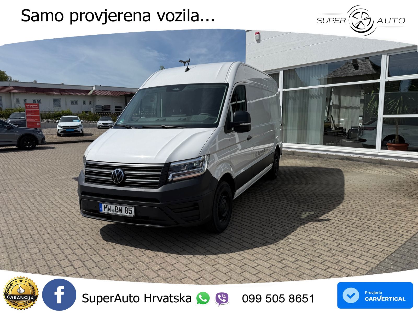 Volkswagen Crafter  Kasten 35 HD 2.0TDI LED App-Navi GRA 140 KS