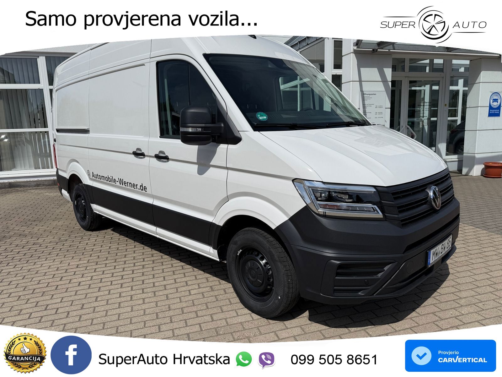 Volkswagen Crafter  Kasten 35 HD 2.0TDI LED App-Navi GRA 140 KS