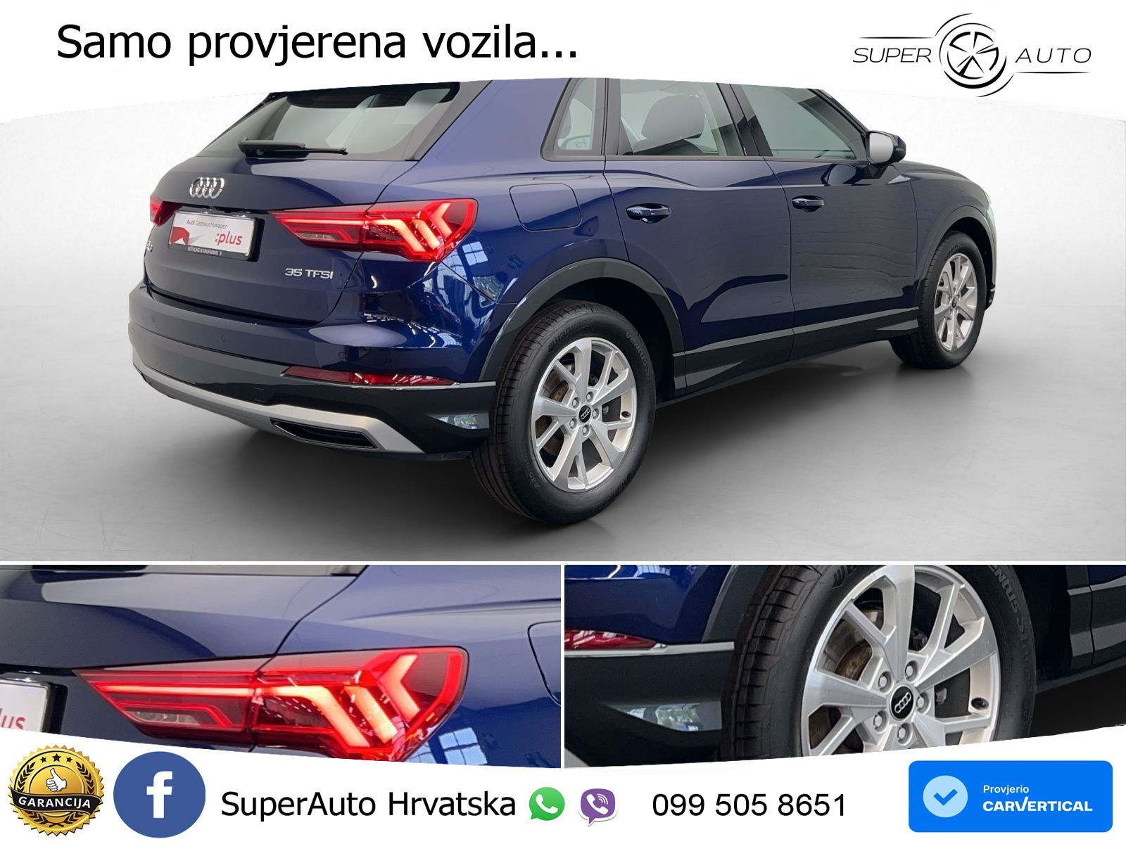 Audi Q3 35 TFSI (150 KS) S tronic advanced LED+GR SJED+ACC