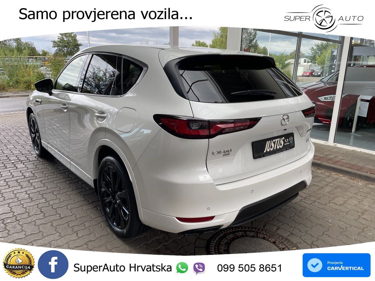Mazda CX-60 2.5 e-Skyactiv (328 KS) AWD Automatic MATRIX+GR SJED+KAM