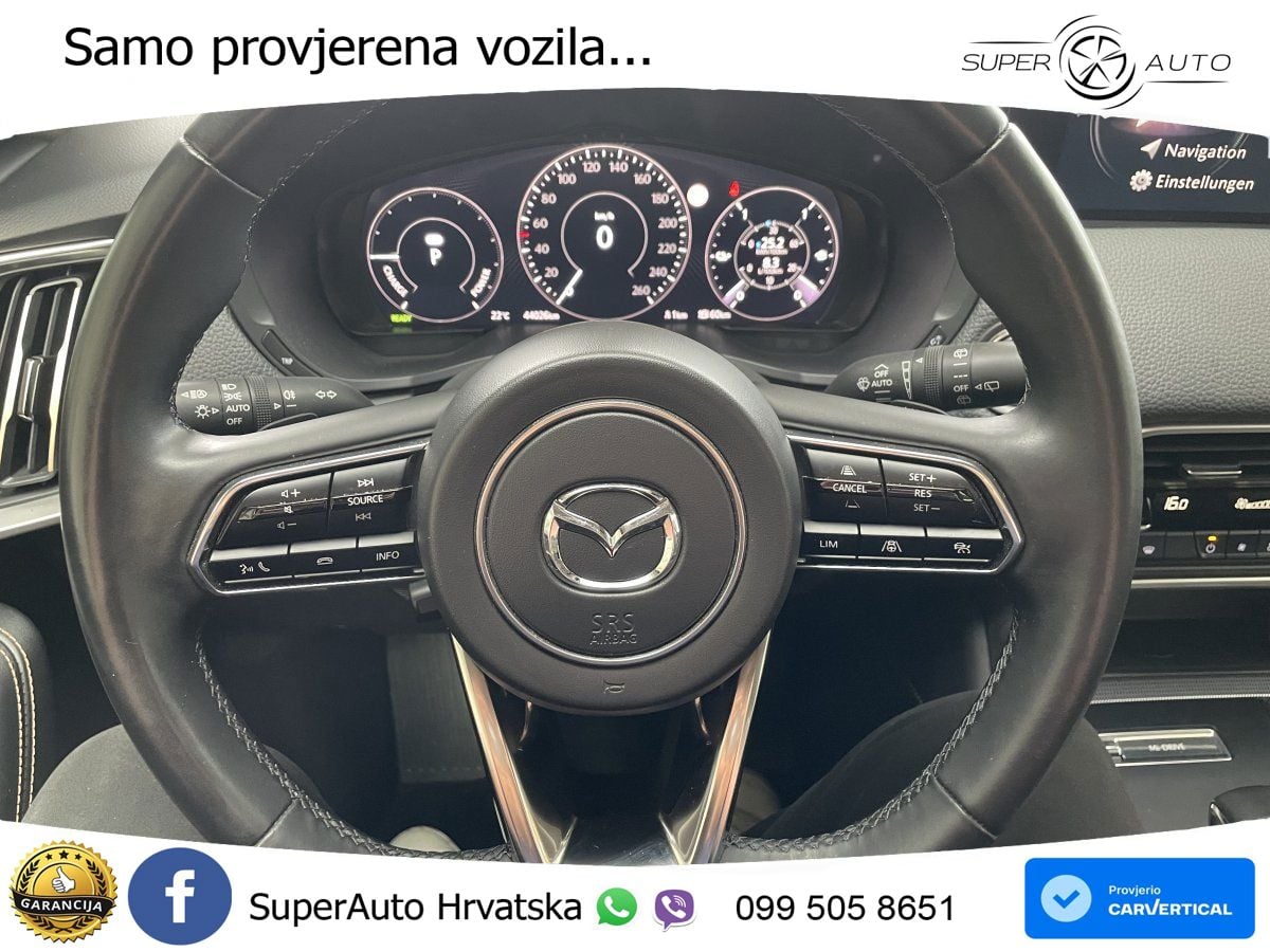 Mazda CX-60 2.5 e-Skyactiv (328 KS) AWD Automatic MATRIX+GR SJED+KAM