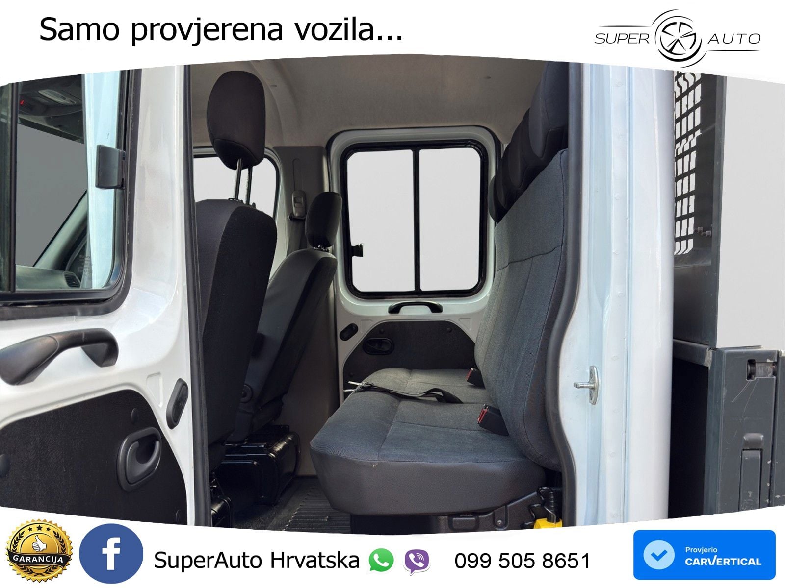 Renault Master III DoKa Kipper L3H1 3,5t/Klima/AHK 145 KS