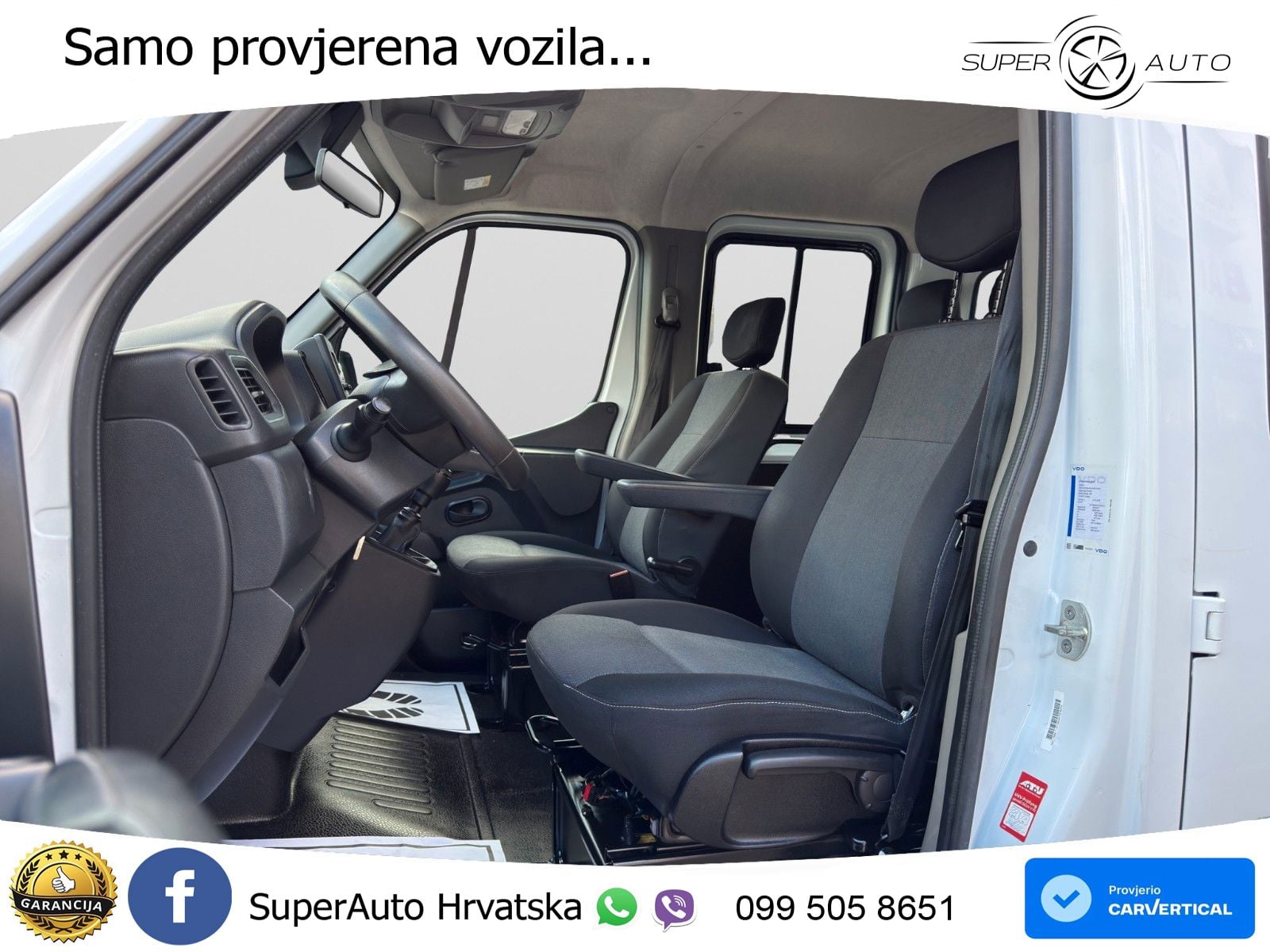 Renault Master III DoKa Kipper L3H1 3,5t/Klima/AHK 145 KS