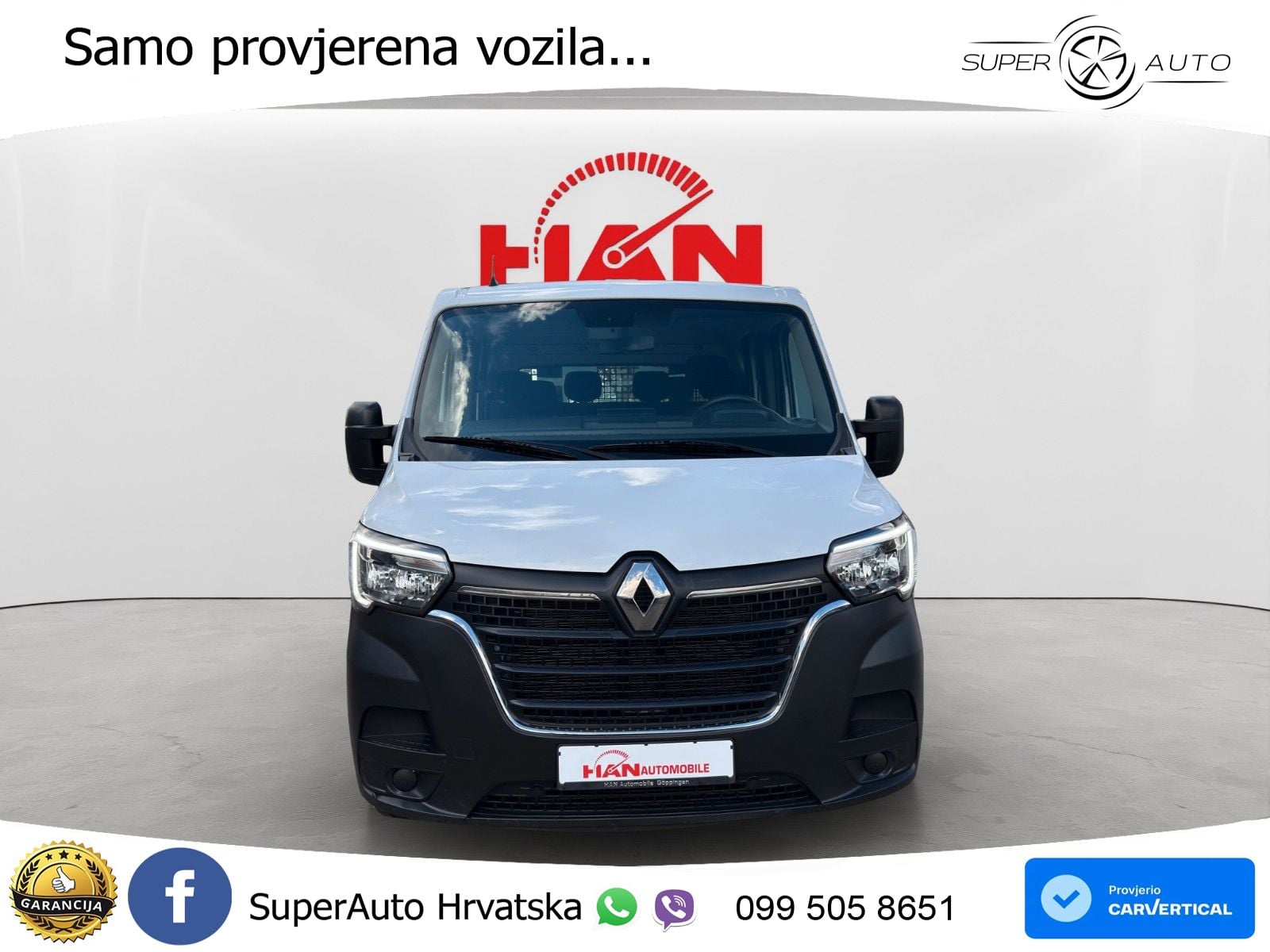 Renault Master III DoKa Kipper L3H1 3,5t/Klima/AHK 145 KS
