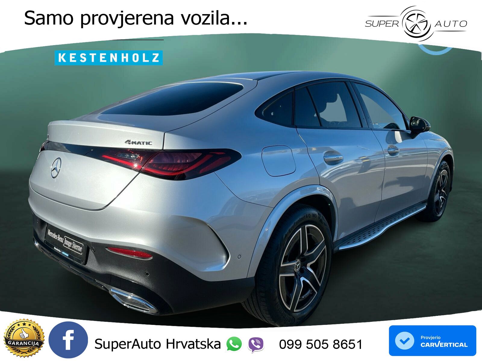 Mercedes GLC 450d (367 KS) 4MATIC 9G-TRONIC AMG ZRAČNI+ACC+GR SJED+KAM+PANO