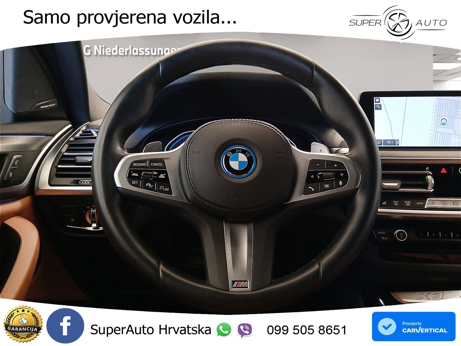 BMW X3 30e xDrive Steptronic M Sport LED+GR SJED+ACC