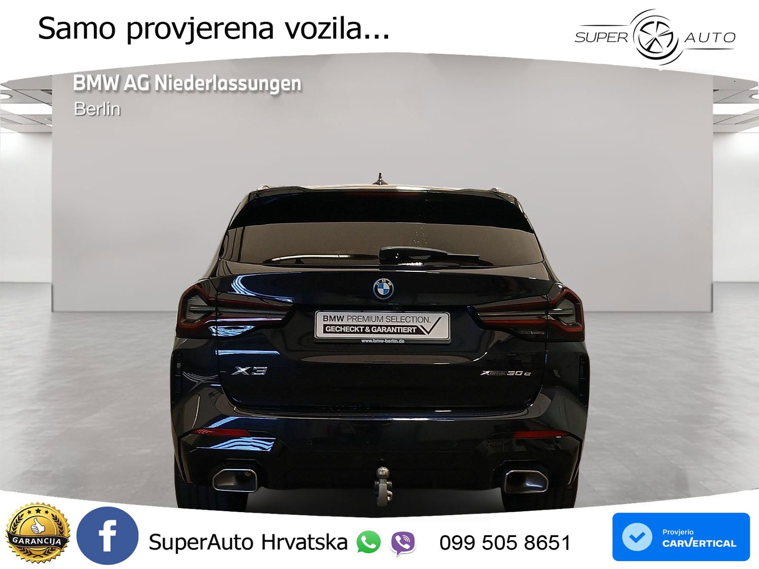 BMW X3 30e xDrive Steptronic M Sport LED+GR SJED+ACC
