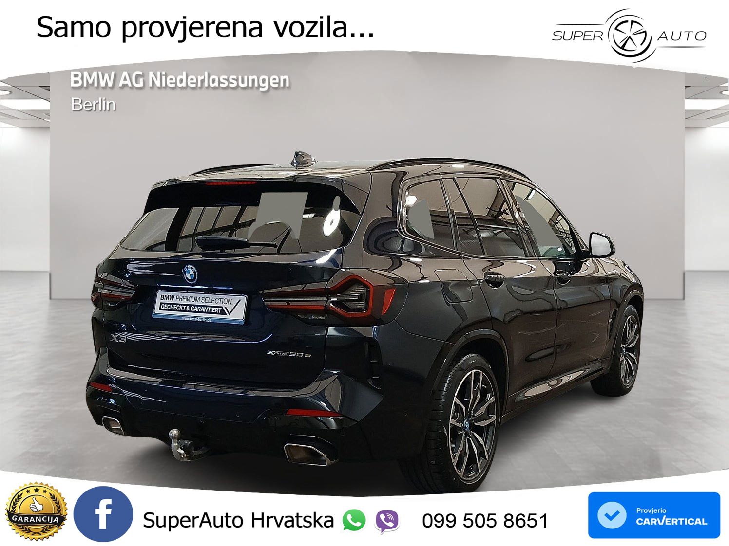 BMW X3 30e xDrive Steptronic M Sport LED+GR SJED+ACC