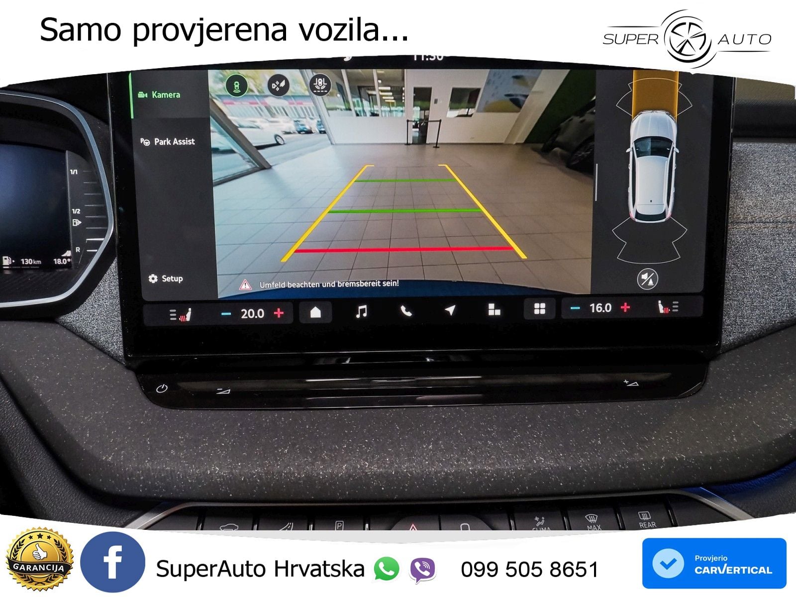 Škoda Octavia Combi 2.0 TDI (150 KS) DSG LED+GR SJED+ACC