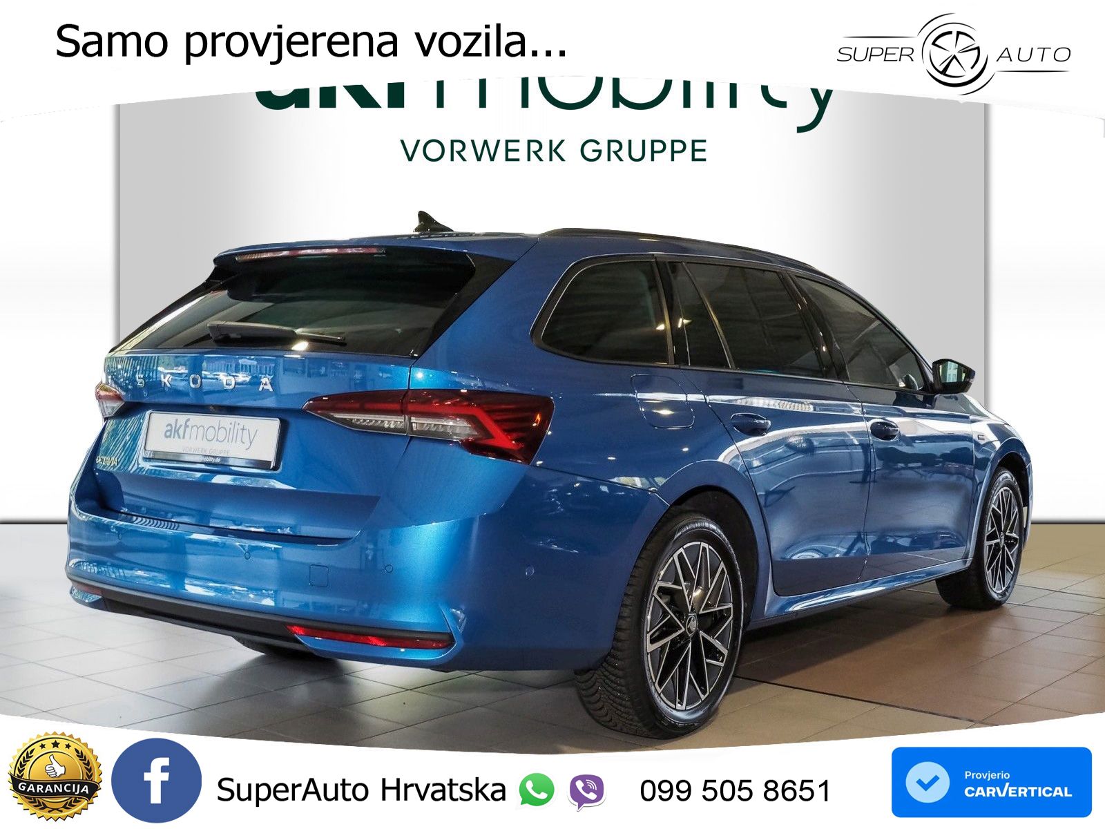 Škoda Octavia Combi 2.0 TDI (150 KS) DSG LED+GR SJED+ACC